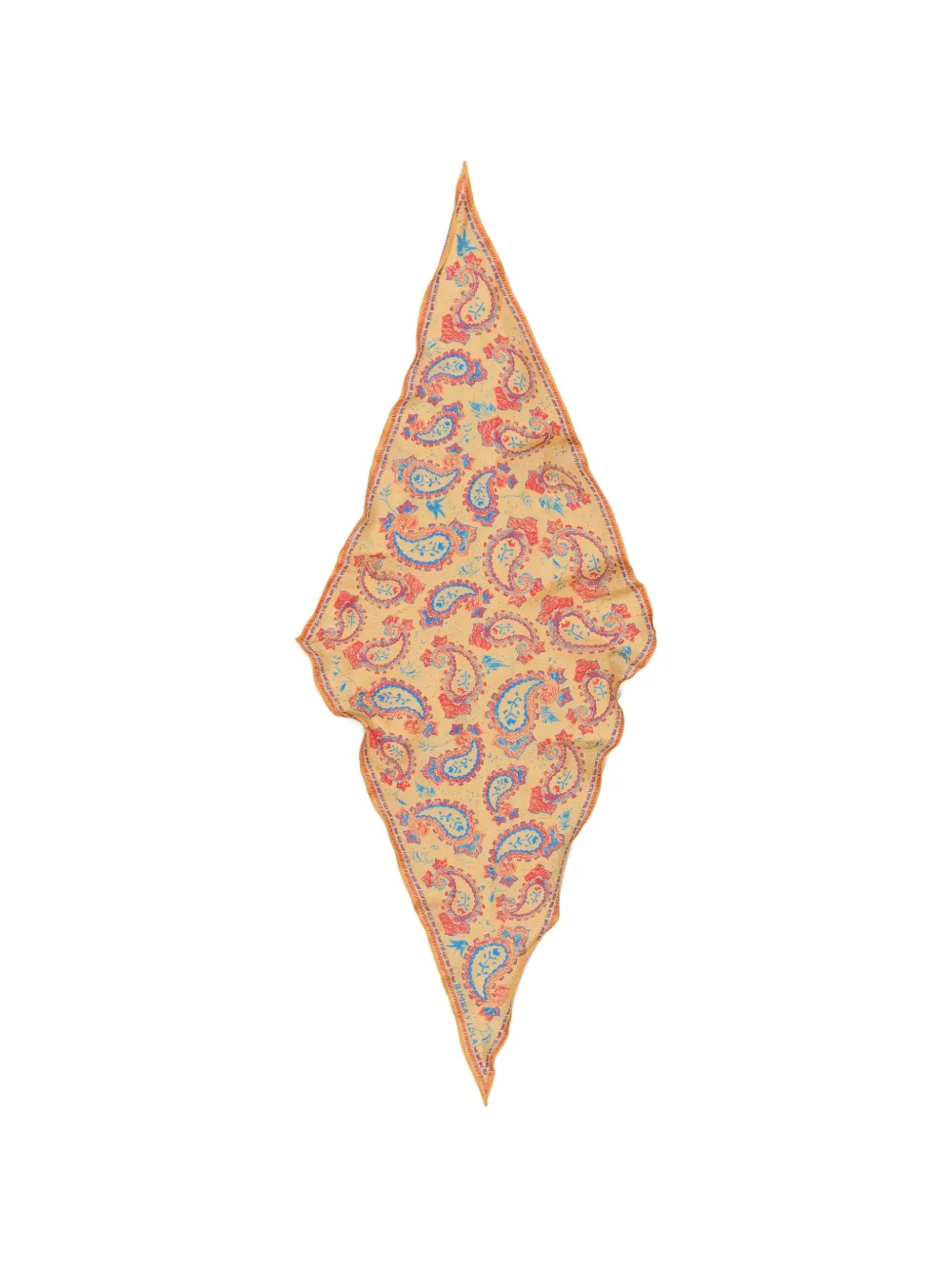 BIMBA Y LOLA Sciarpa con stampa paisley - Giallo