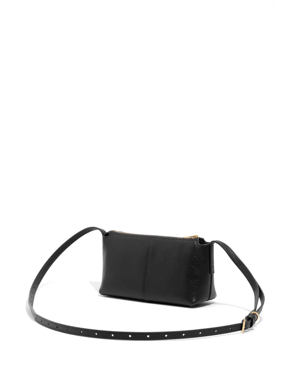 BIMBA Y LOLA Leren kleine tas met rits Zwart