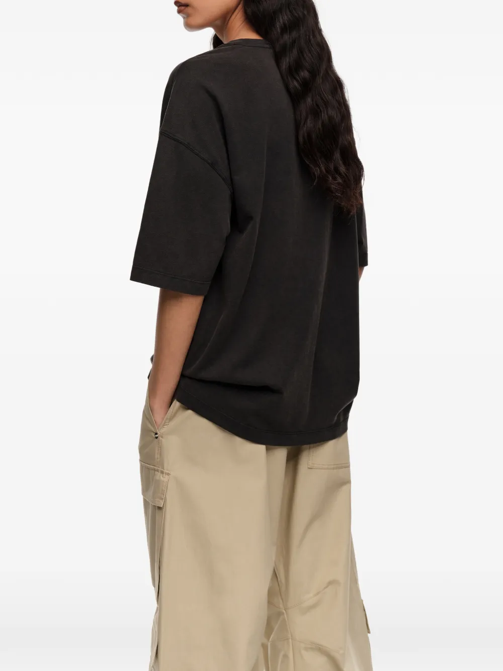 Bimba y Lola T-shirt met grafische print Zwart