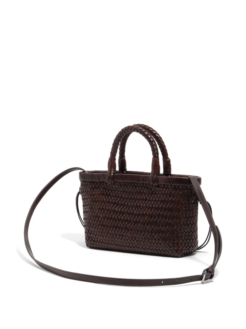 Bimba y Lola Kleine leren shopper Bruin