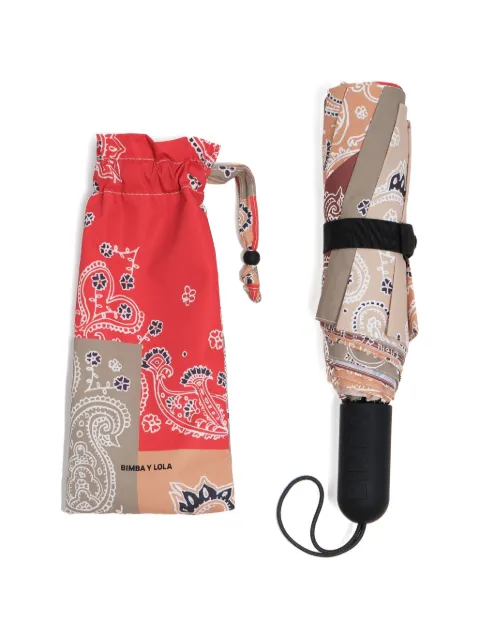 Bimba y Lola patchwork-pattern umbrella