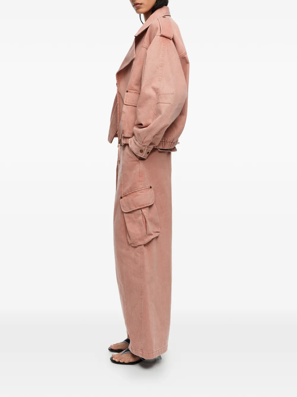 BIMBA Y LOLA Broek met trekkoord Roze