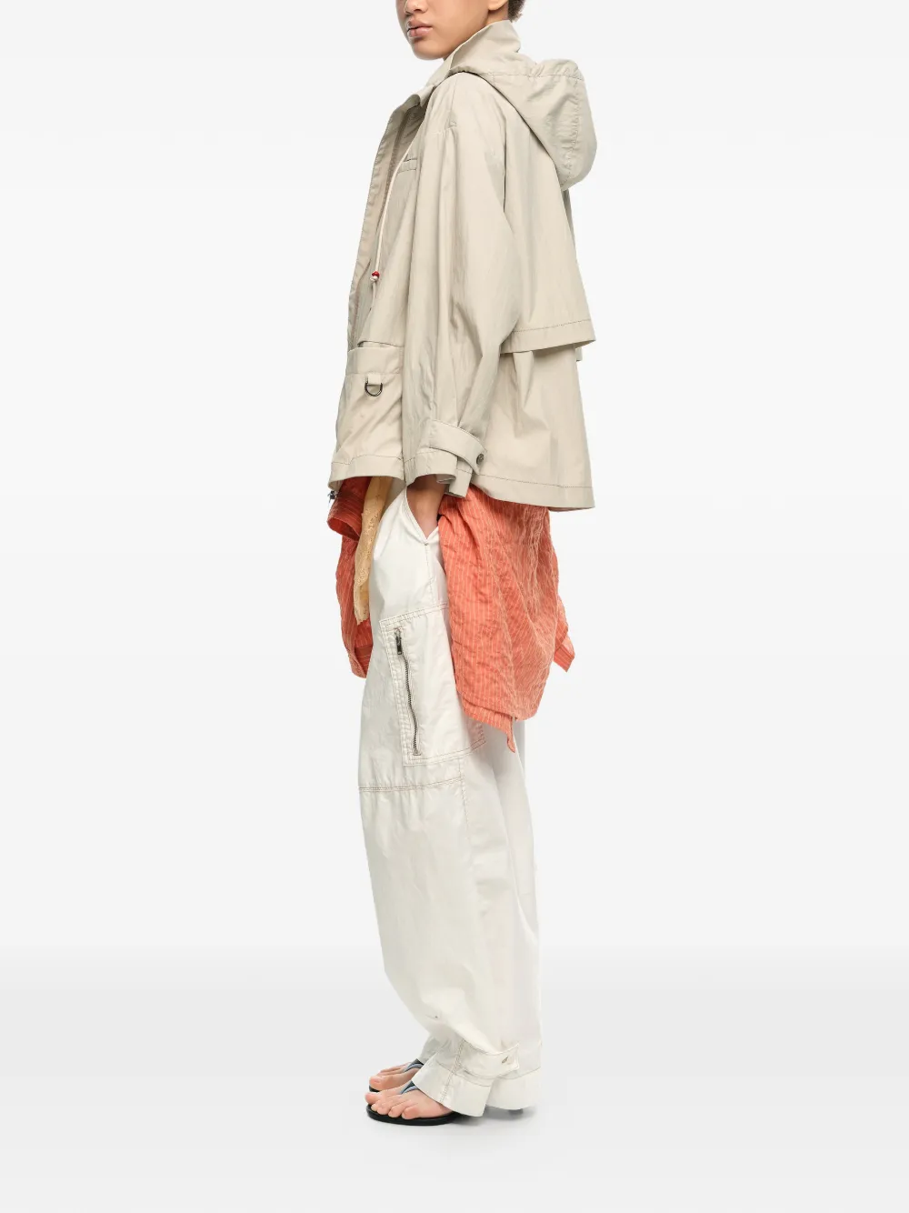 Bimba y Lola Jack met capuchon Beige