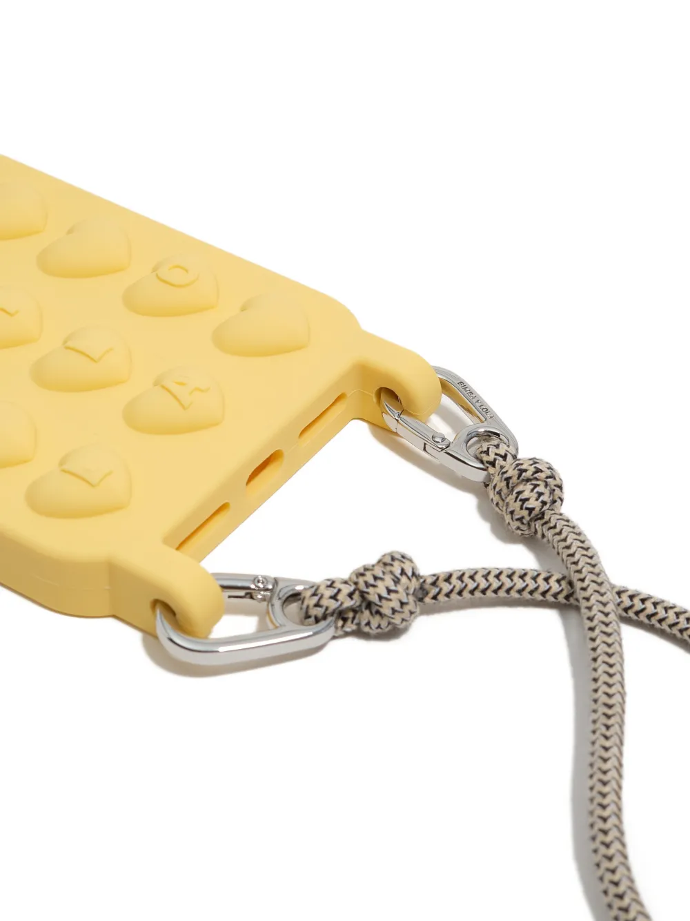  Bimba Y Lola Heart-motif Phone Case - Yellow 