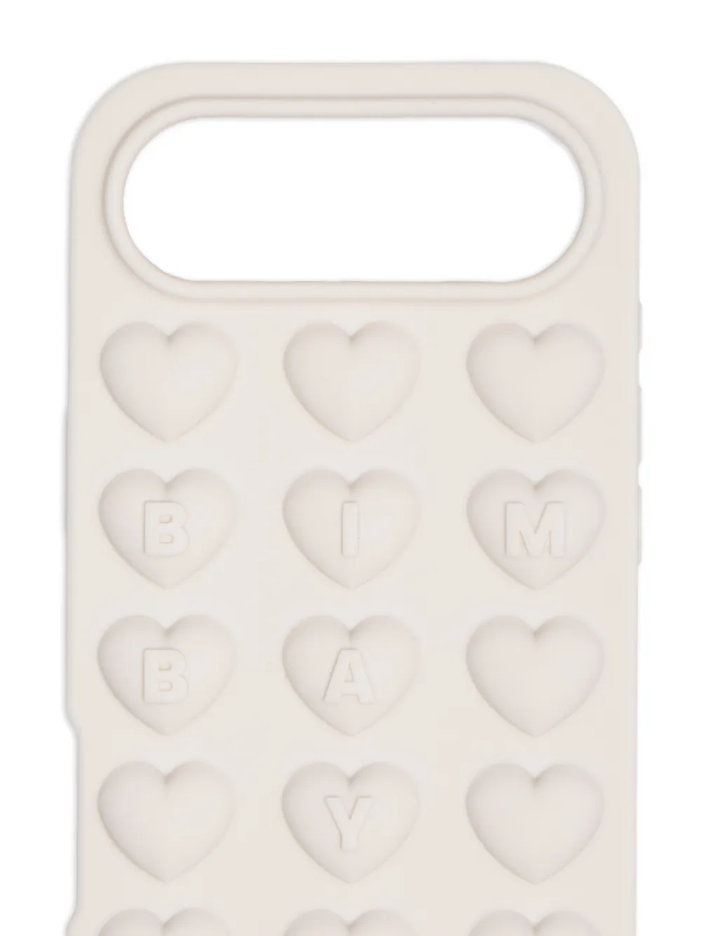  Bimba Y Lola Heart-motif Phone Case - Neutrals 