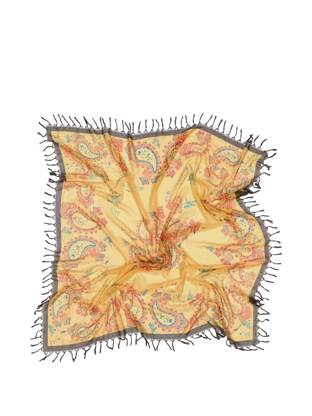 Bimba y Lola Sciarpa con motivo paisley - Giallo