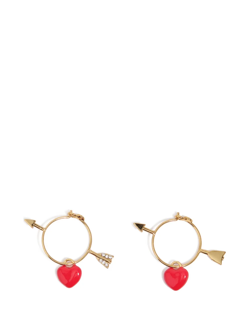 BIMBA Y LOLA Ohrringe mit Herzmotiv - Gold