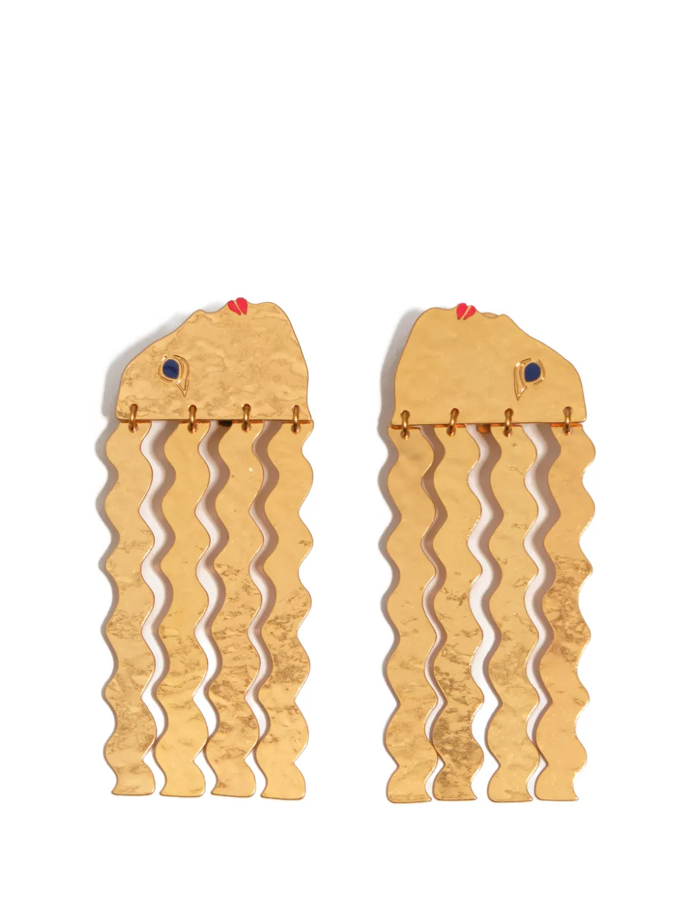  Bimba Y Lola Silhouette Drop Earrings - Gold 