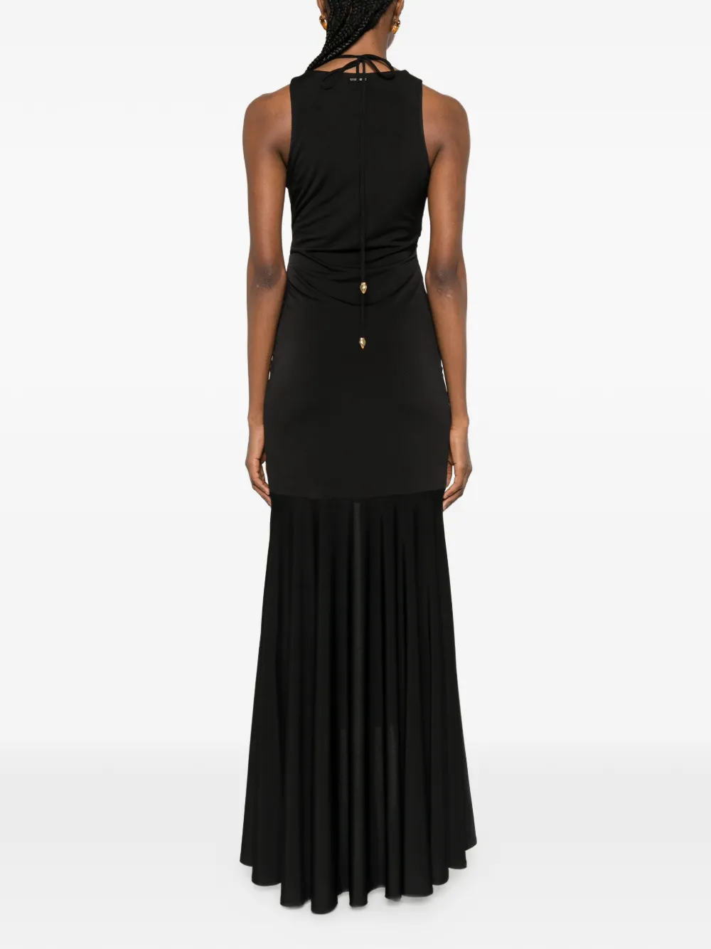 Just Cavalli Jurk met V-hals Zwart