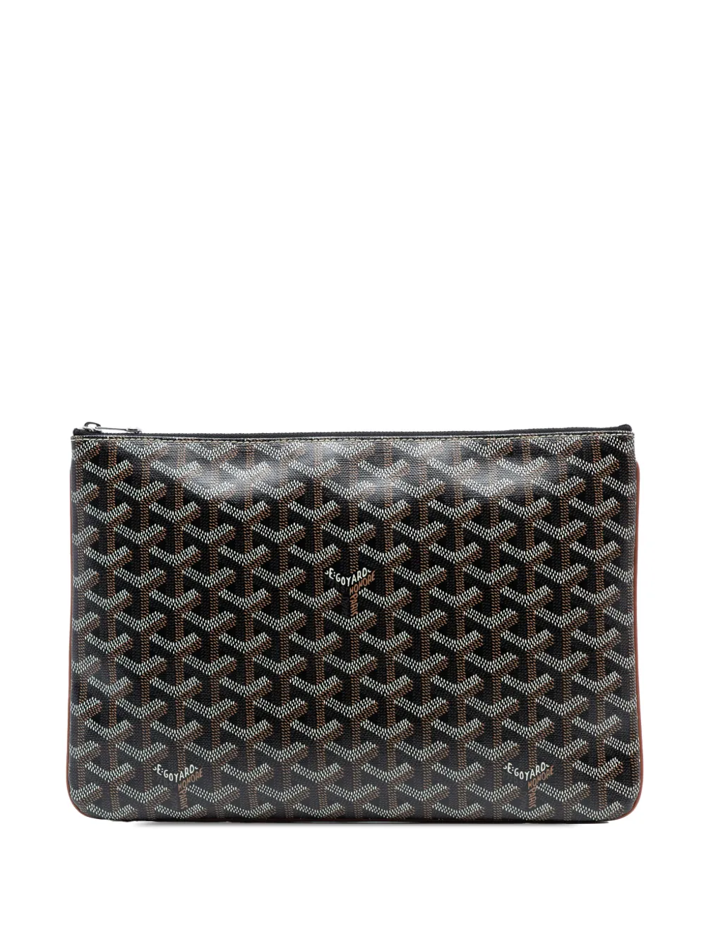 Goyard Pre-Owned 2010-2025 Goyardine Senat MM clutch bag - Nero