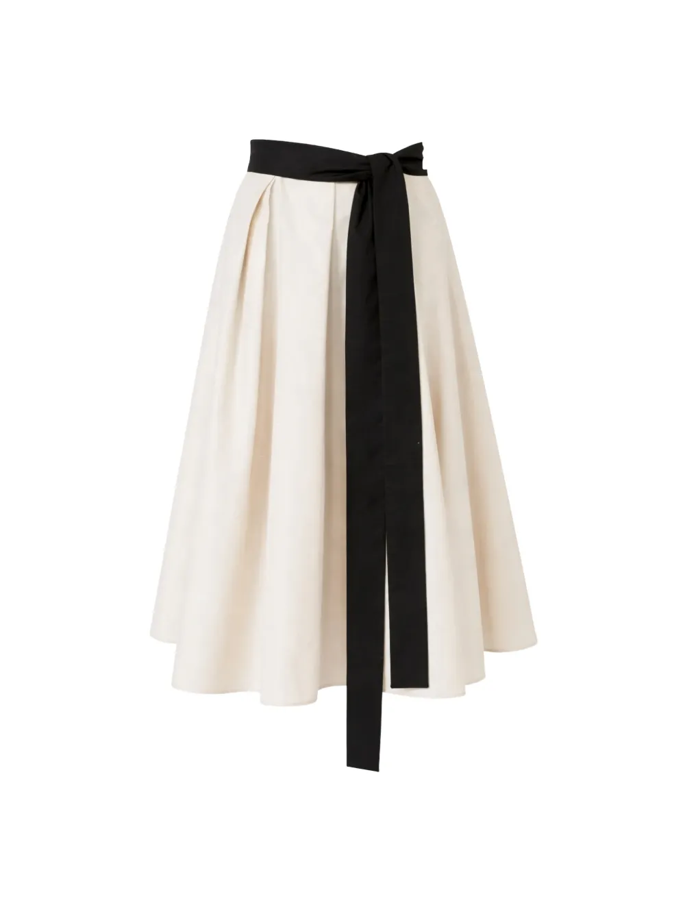 'S Max Mara belted pleated midi skirt - Toni neutri