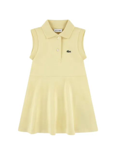 Lacoste Kids collared A-line dress