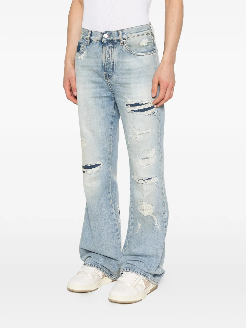  Amiri Distressed Jeans - Blue 