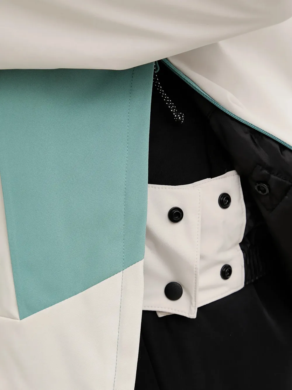 Tnp Tbt colour-block hooded ski jacket