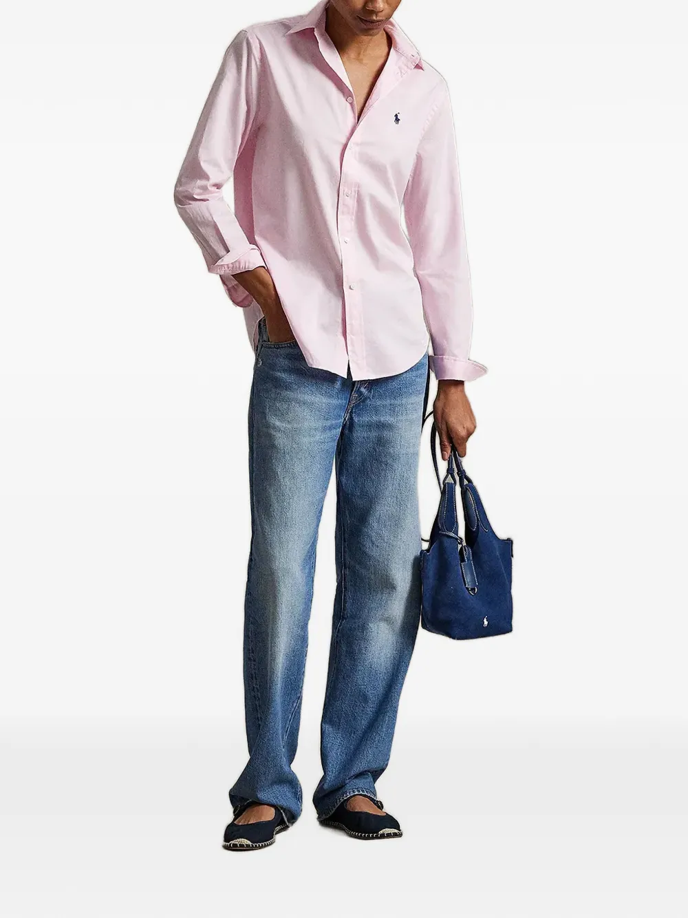  Polo Ralph Lauren Polo Pony-embroidered Shirt - Pink 