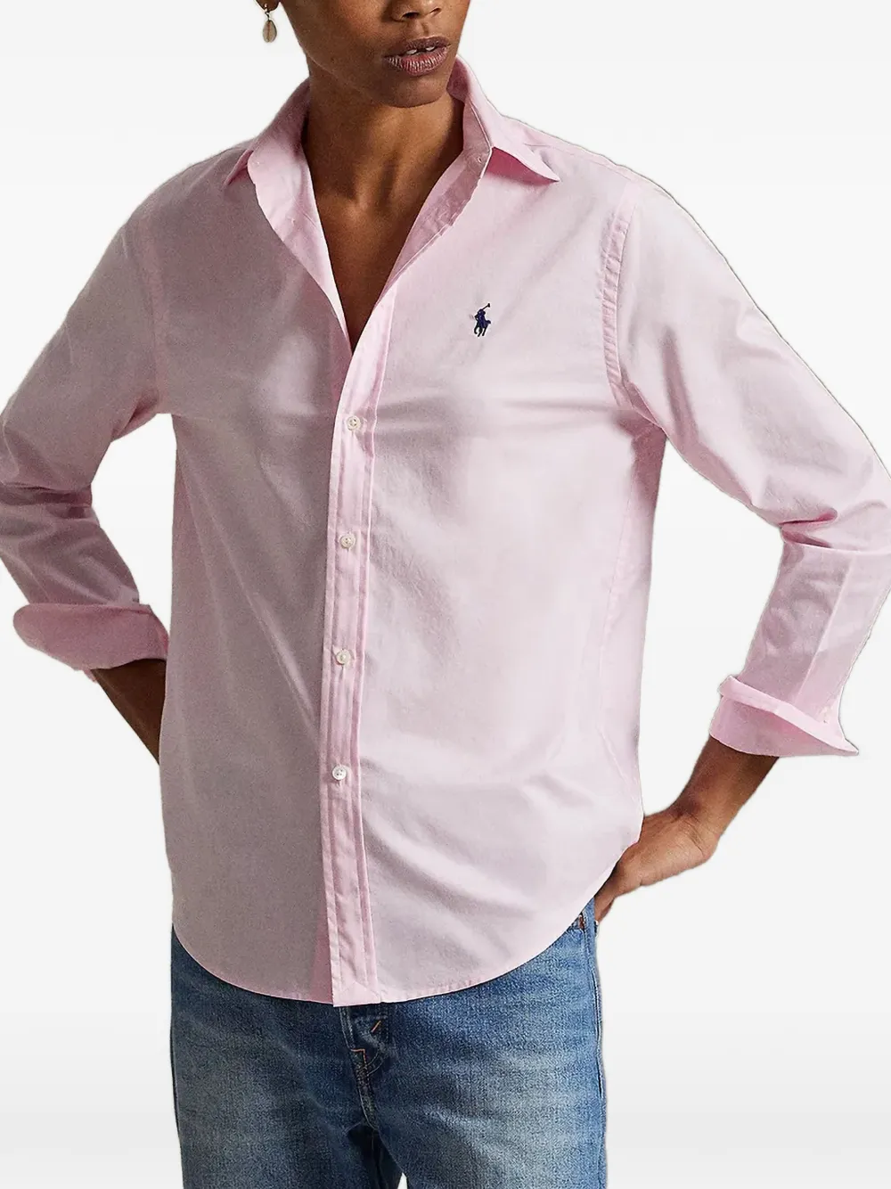 Polo Ralph Lauren Polo Pony-embroidered shirt - Rosa