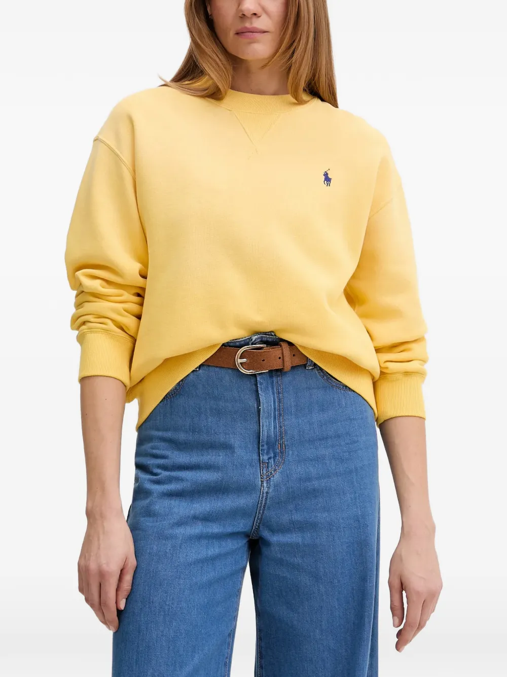 Polo Ralph Lauren Polo Pony-embroidered sweatshirt - Giallo