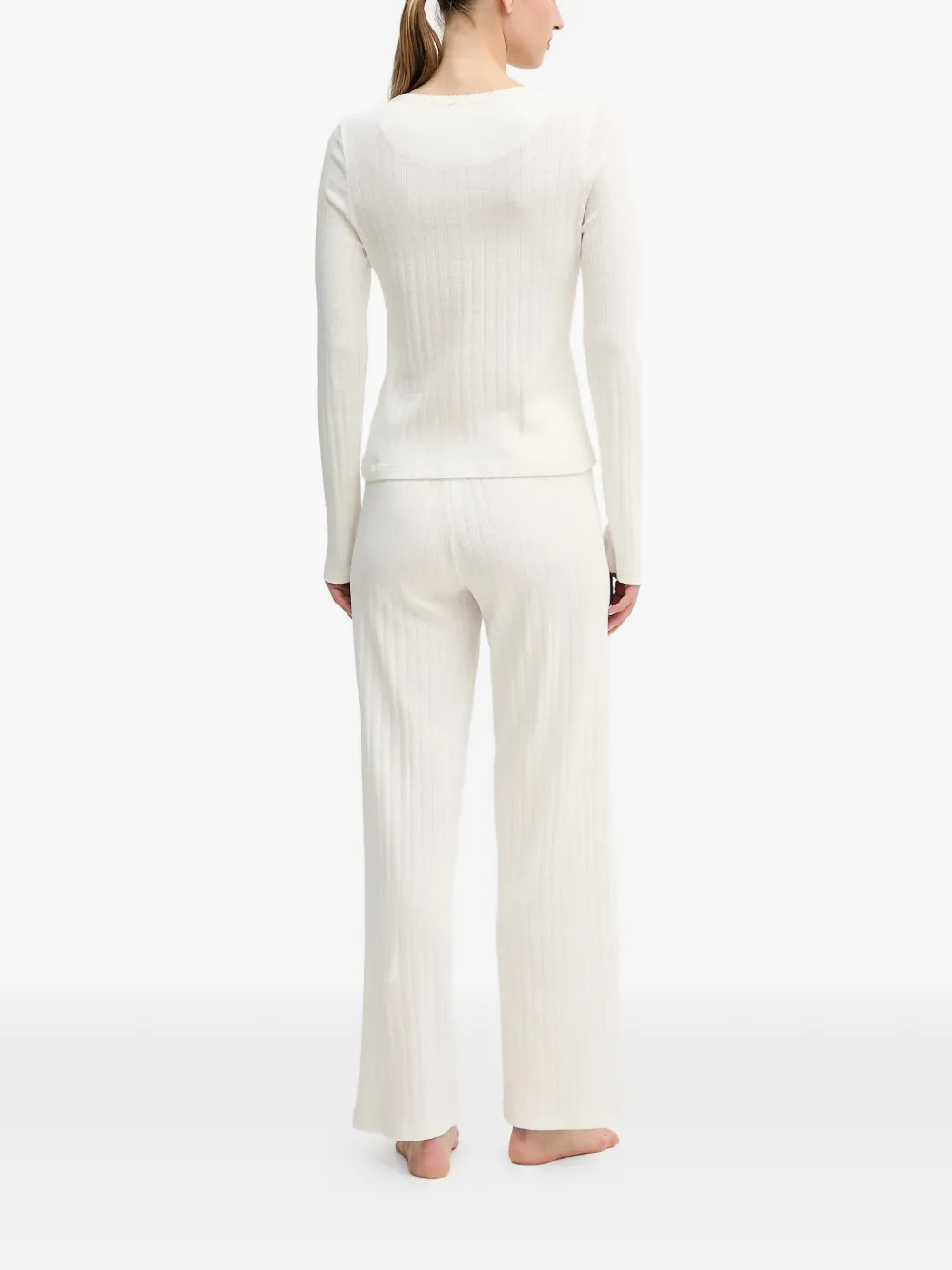  Polo Ralph Lauren Henley Pyjama - White 