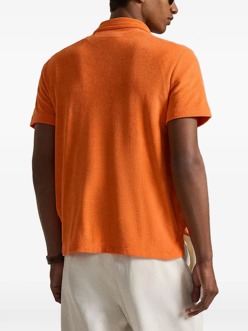 Polo Ralph Lauren Poloshirt van biologisch katoen Oranje