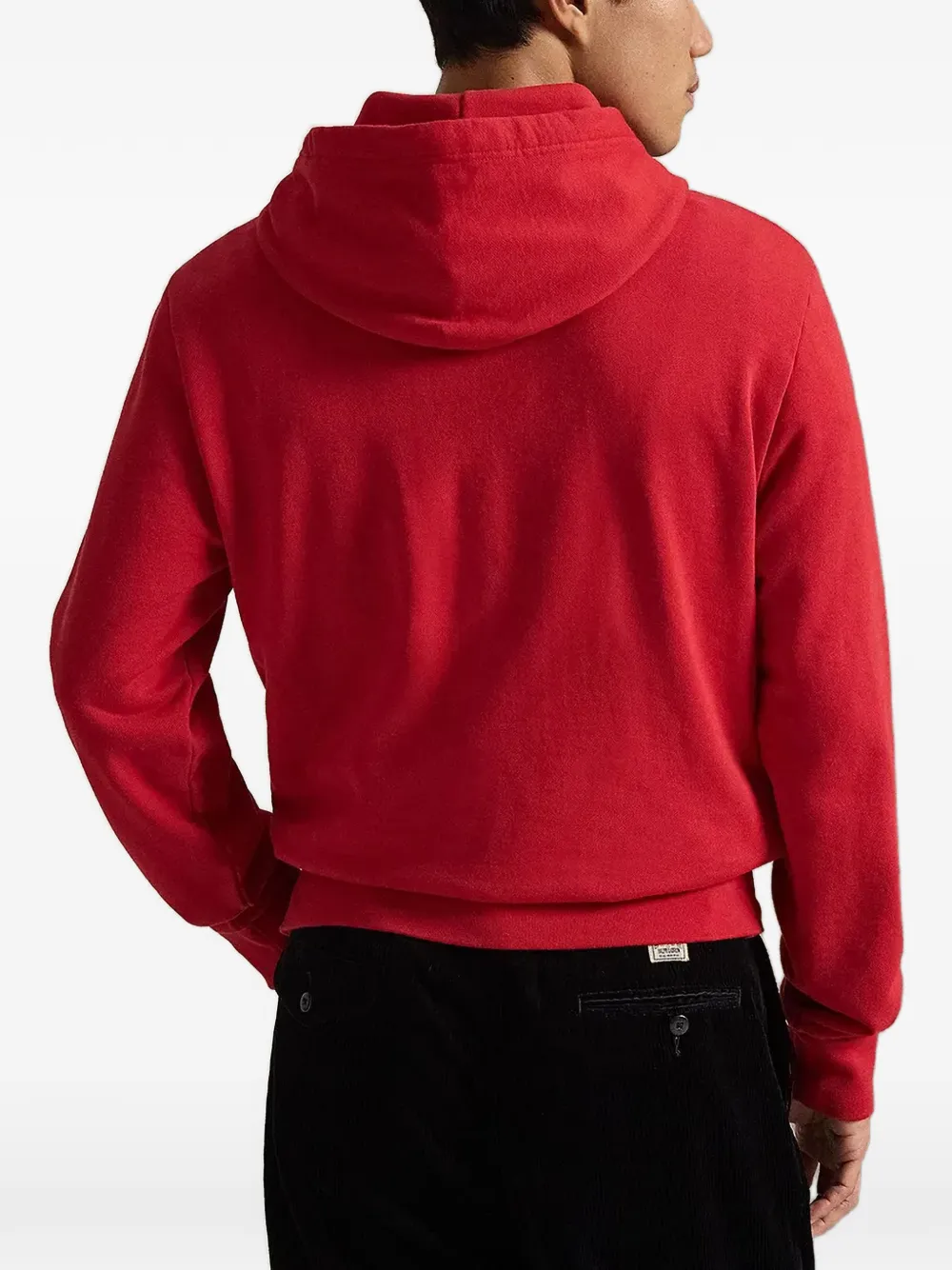 Polo Ralph Lauren Hoodie met geborduurd logo Rood