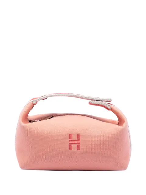 Hermès Pre-Owned 2010-2025 Small Toile Bride A Brac Case vanity bag