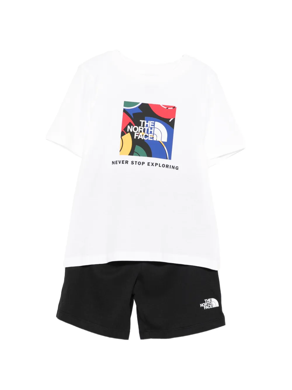 The North Face Kids NSE Box Play shorts set (set of two) - Nero