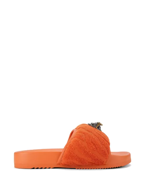 Kurt Geiger London Eagle orange slides
