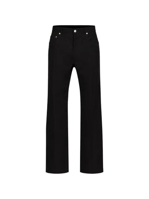 Rick Owens front-seam trousers