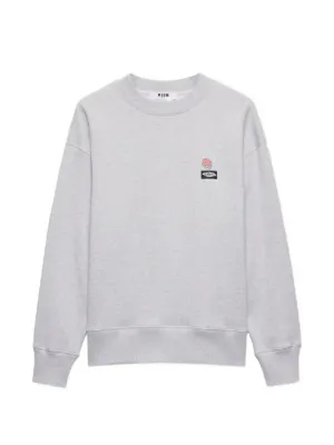 MSGM ロゴ スウェットシャツ | グレー | FARFETCH JP