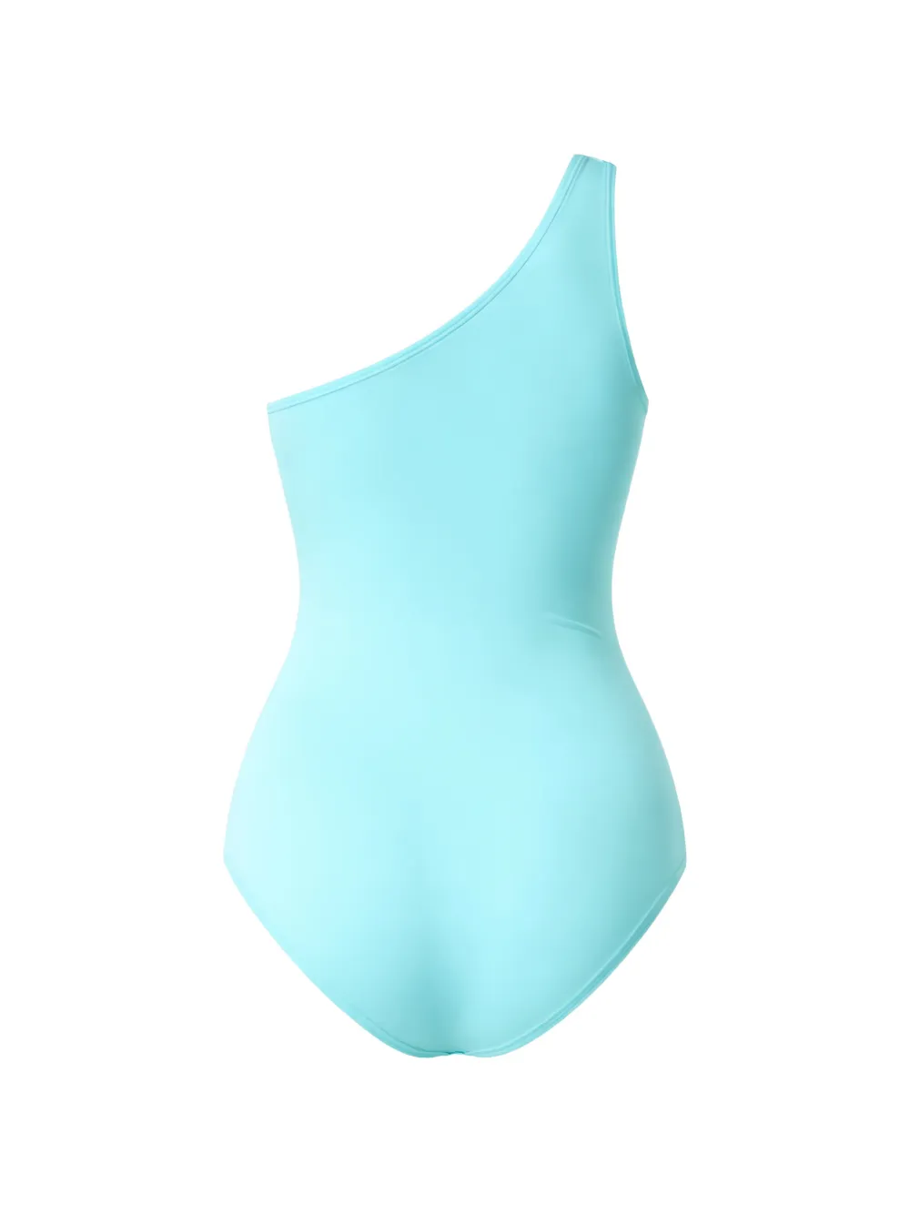  Michael Michael Kors One-shoulder Ring Swimsuit - Blue 