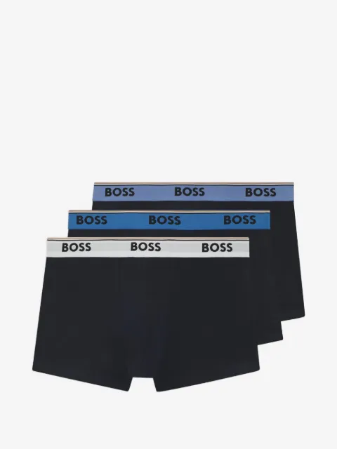 BOSS lot de trois boxers à détail de logo