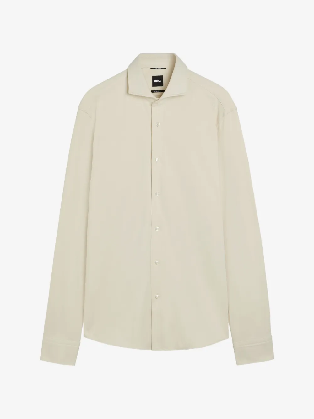 BOSS regular shirt in cotton poplin | Neutrals | Image 1