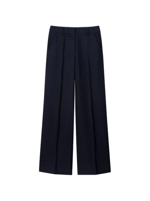 Luisa Cerano gabardine wide-leg trousers