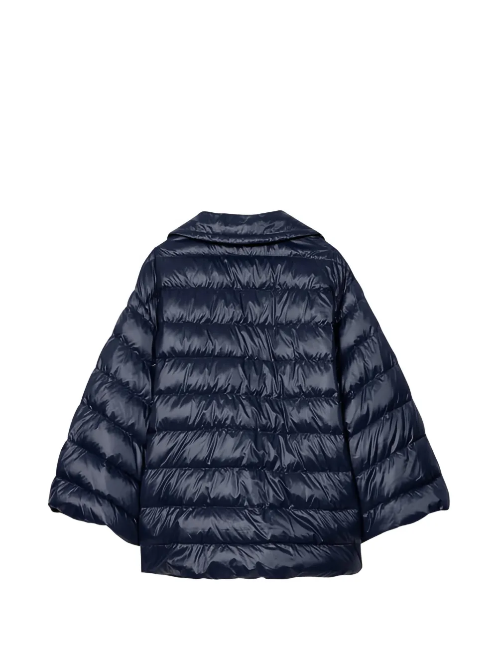 Luisa Cerano Chaqueta Estilo Capa - Azul 
