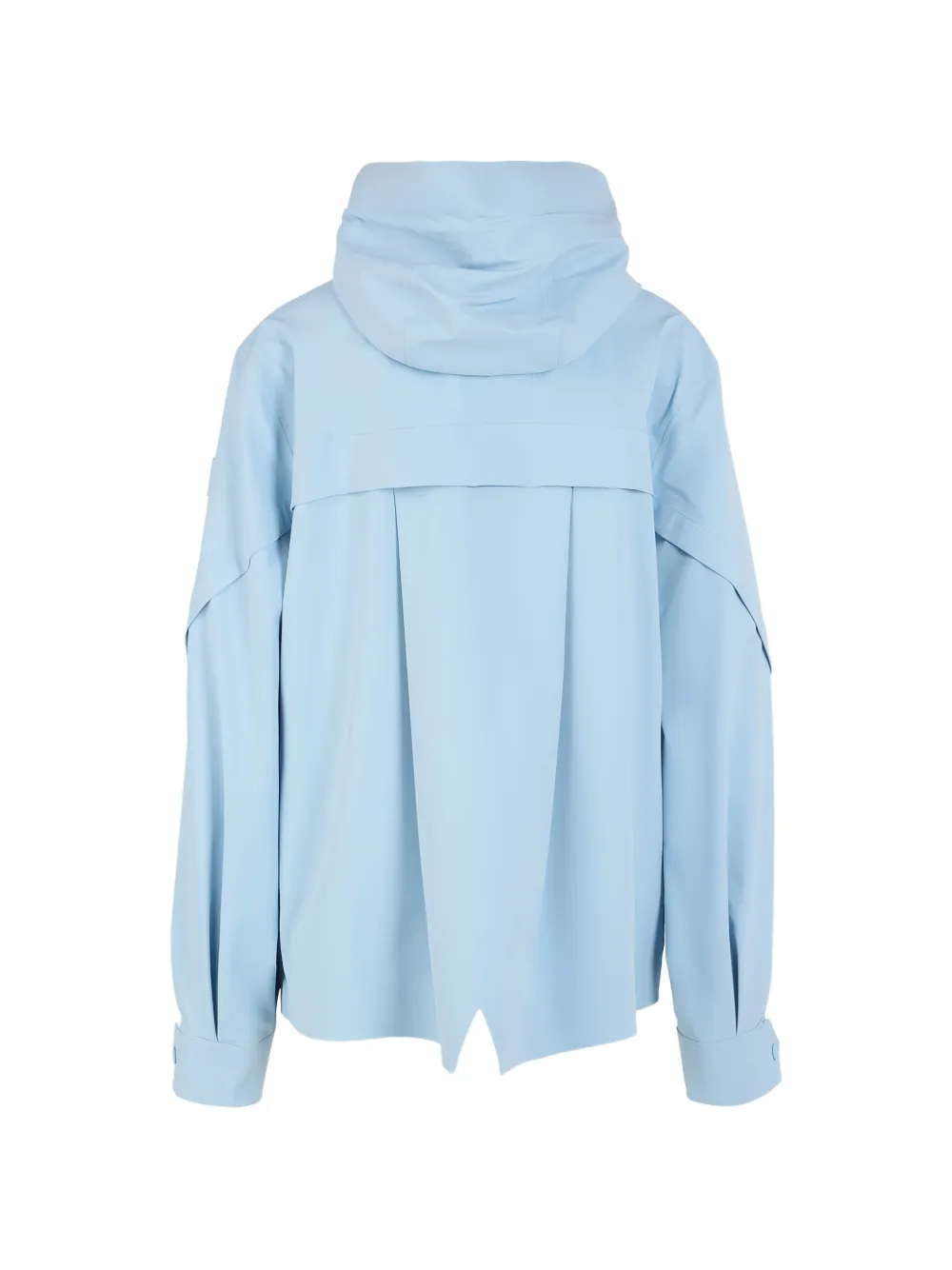  Marccain Lifhtwight Hooded Outdoor Jacket - Blue 