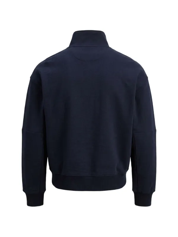 Michael Kors Satin Patch Mock Neck Knitwear | Blue | FARFETCH SG