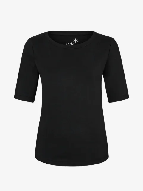 Juvia playera con cuello redondo