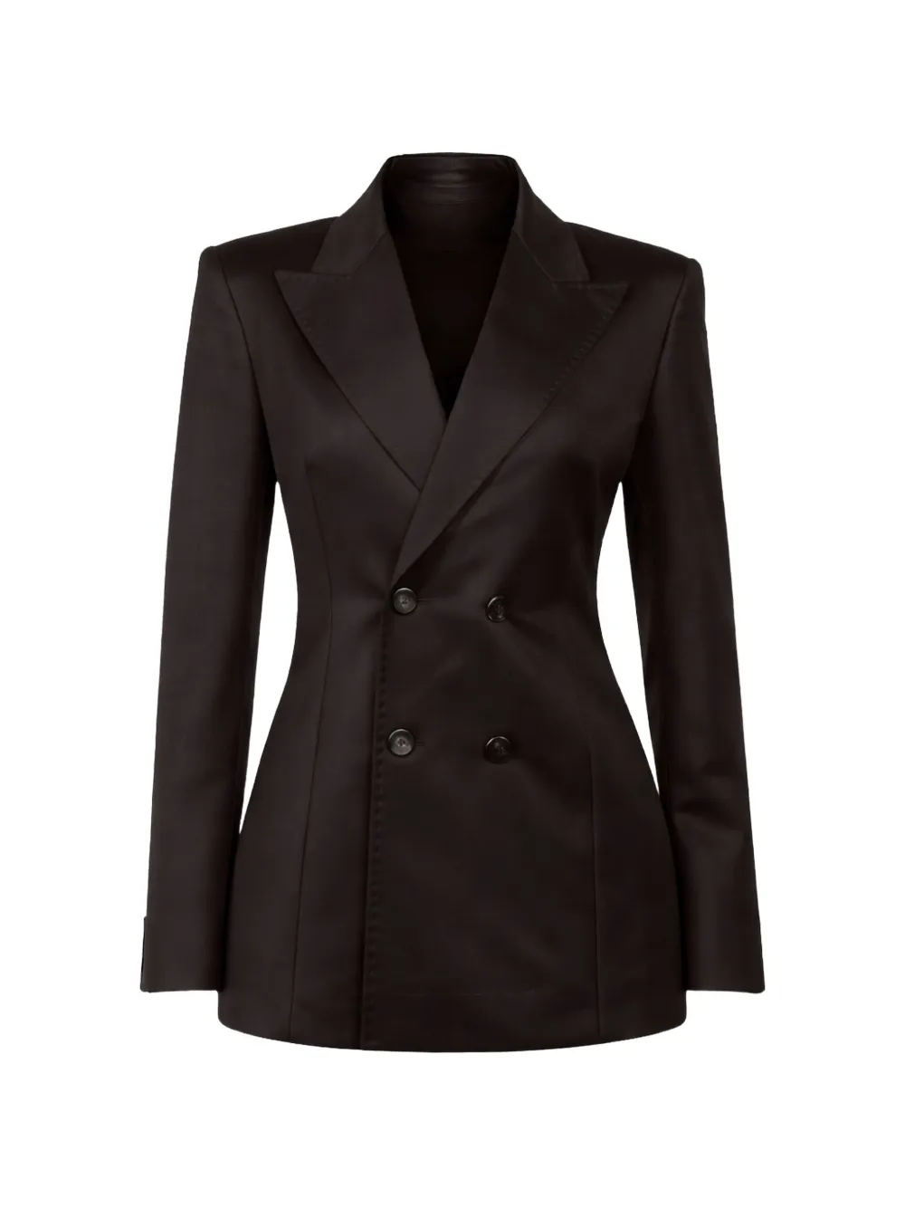 SA SU PHI double-breasted blazer - Marrone