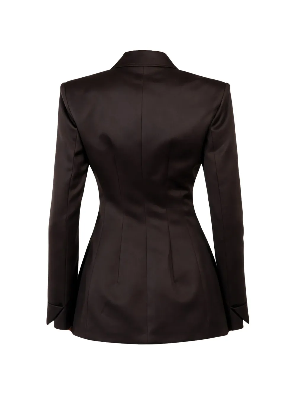  Sa Su Phi Double-breasted Blazer - Brown 