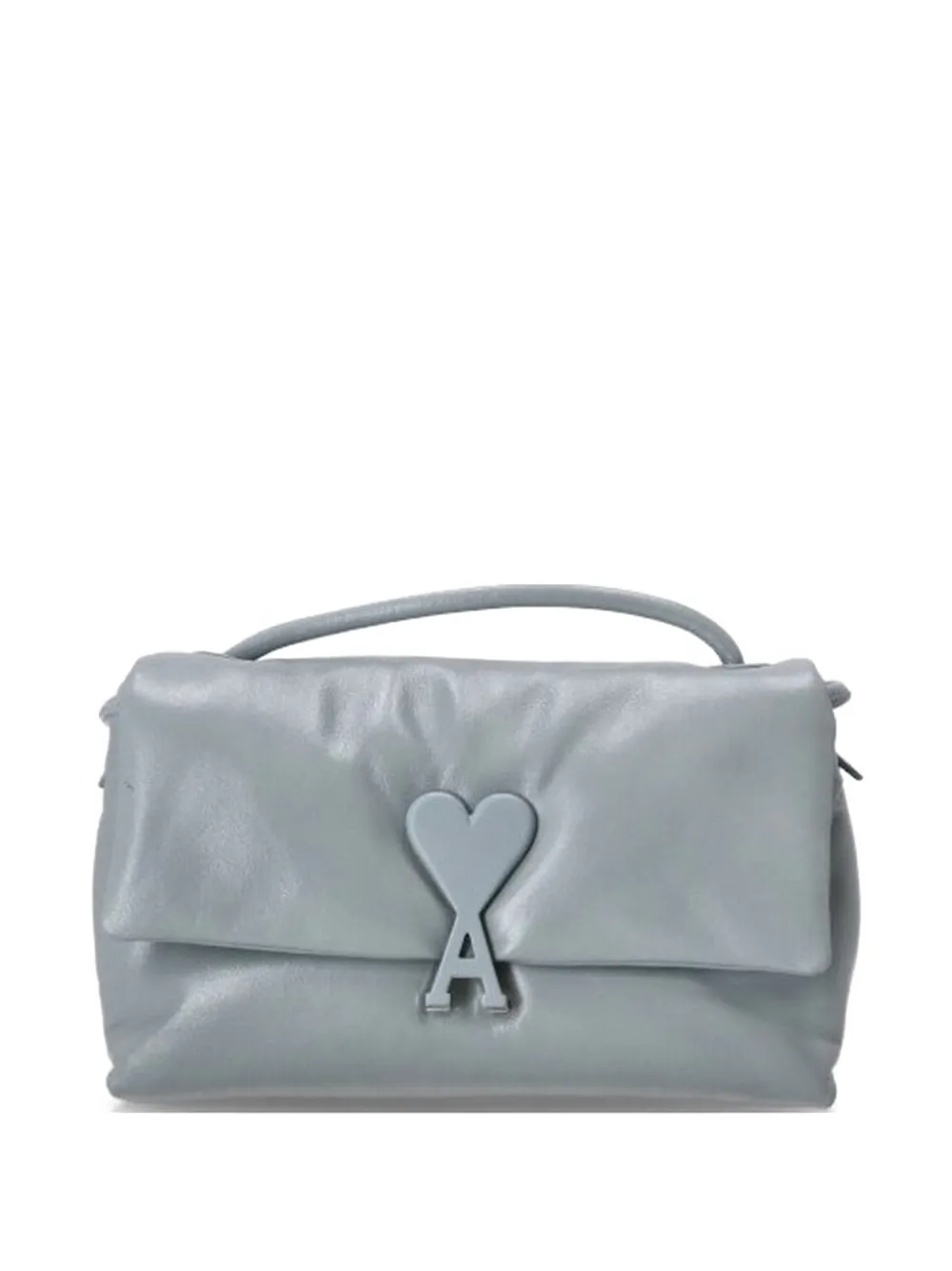 AMI Paris logo-embellishment tote bag - Blu