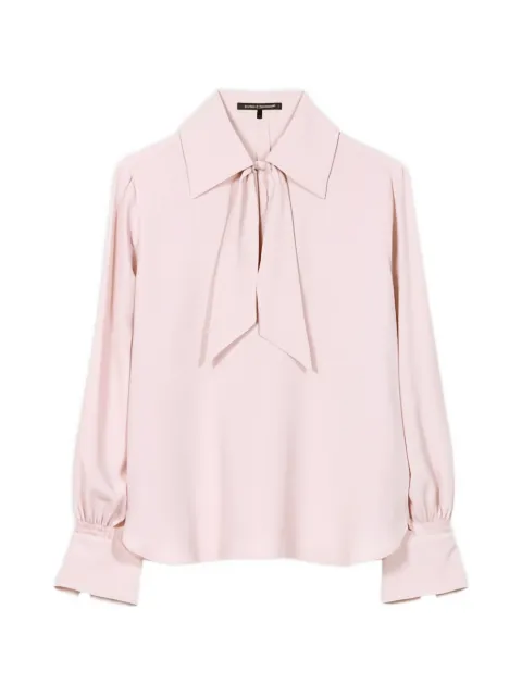 Luisa Cerano tie-neck blouse