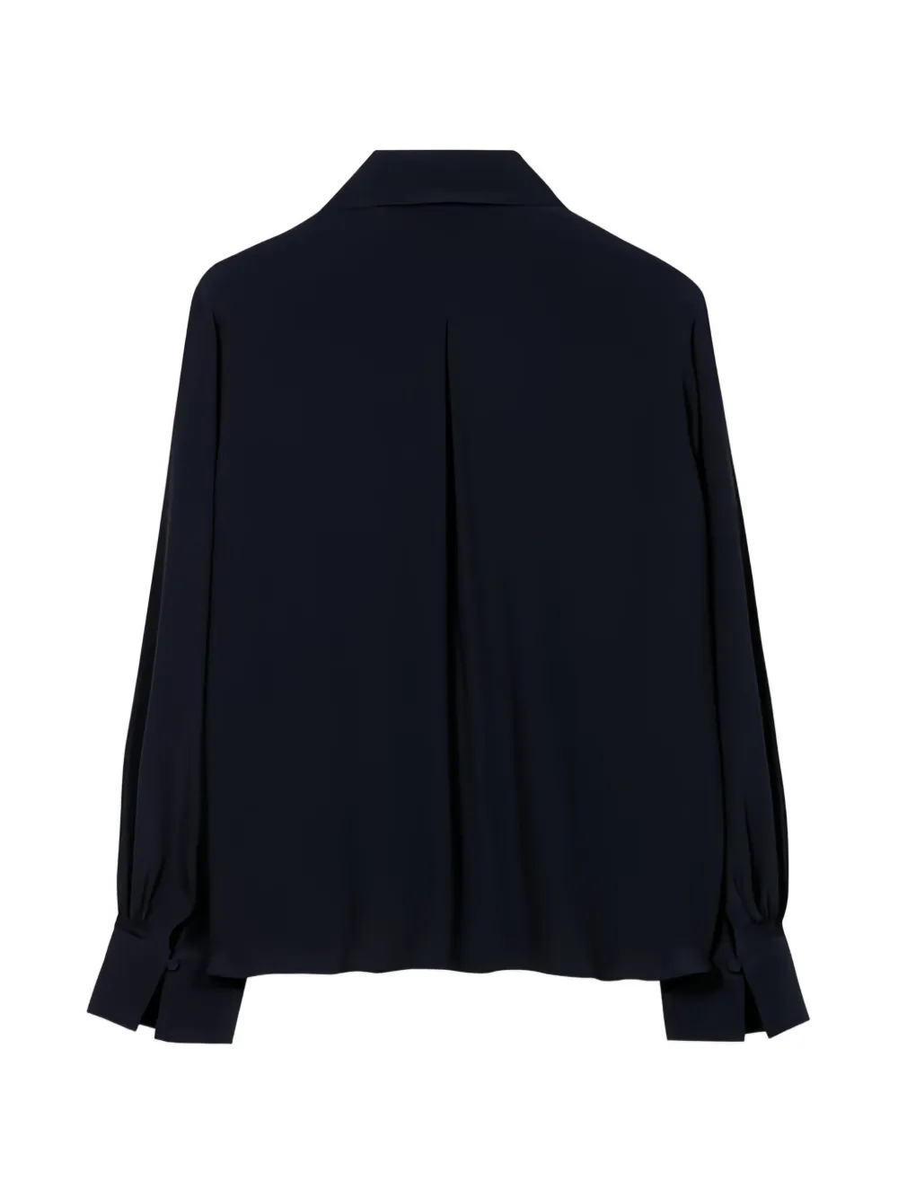  Luisa Cerano Tie-neck Blouse - Blue 