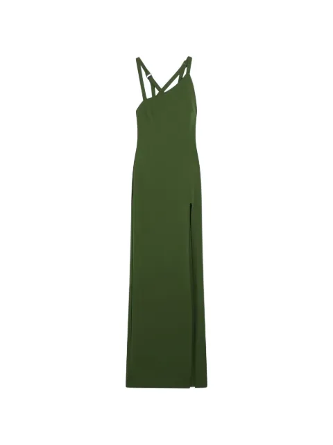 The Attico side-slit long dress
