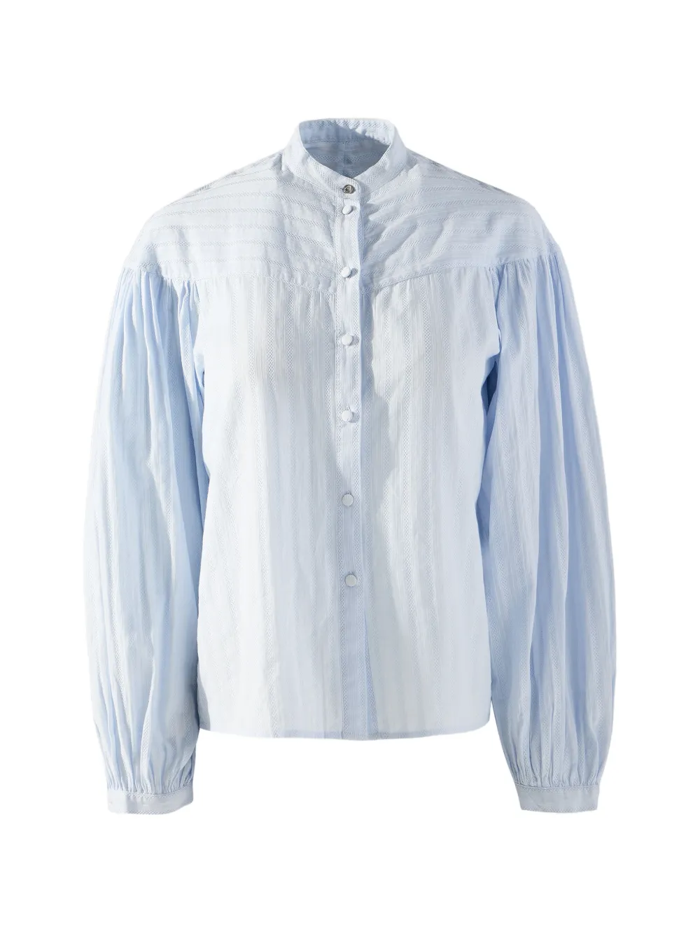 BOSS C_Bilmant buttoned blouse - Blu