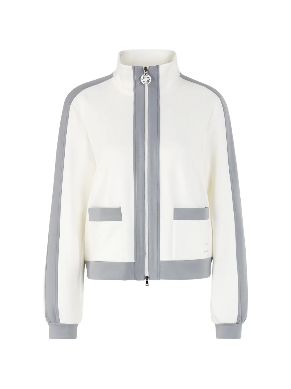 Marccain Piped Pocket Jacket In White