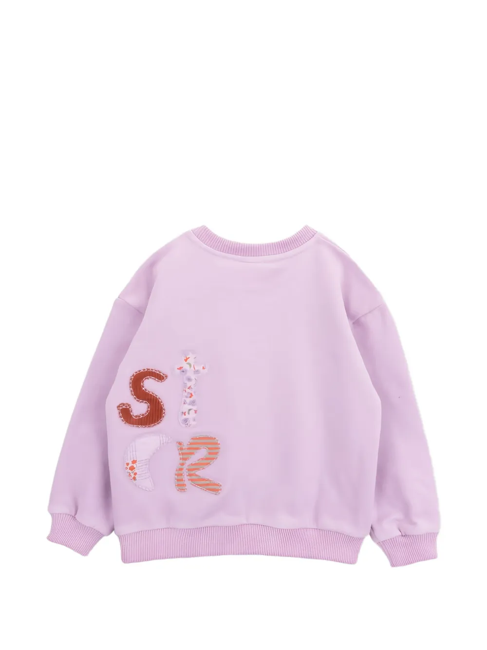  Knot Moon Star Sweatshirt - Purple 