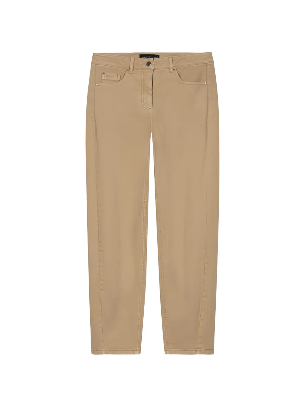 Luisa Cerano barrel leg denim trousers - Toni neutri