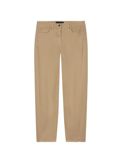 Luisa Cerano barrel leg denim trousers