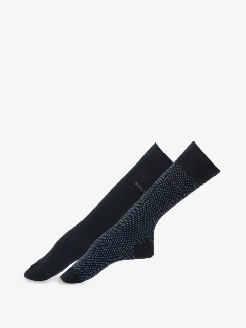 BOSS patterned socks (set of two)
