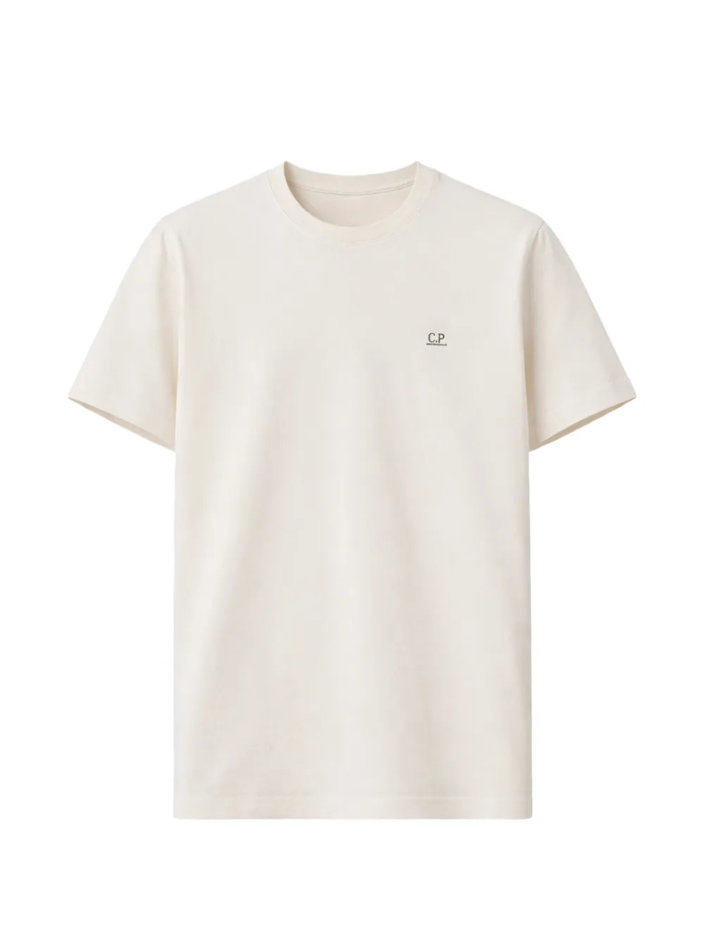 C.P. Company goggle-print short-sleeve T-shirt - Bianco